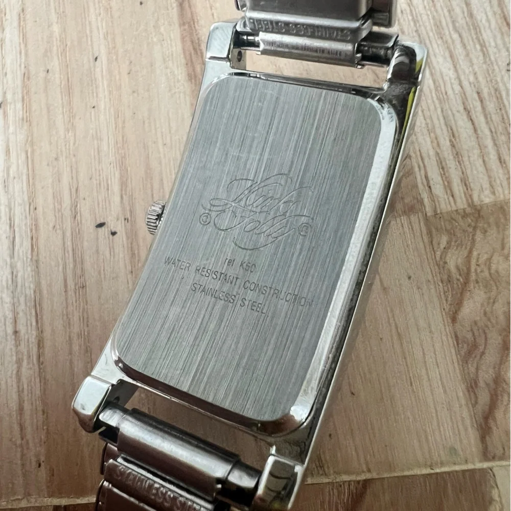 Vintage 80s KIRK'S FOLLY ladies curvex Dream Watch NEW BATTERY